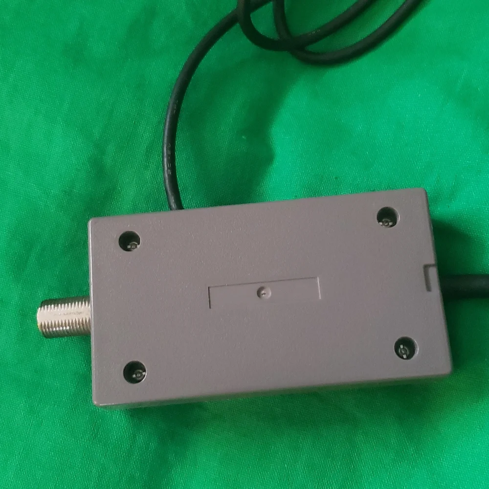 Nintendo Entertainment System Official RF Adapter Audio Video Coaxial Connector